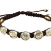 Padre Pio medal bracelet