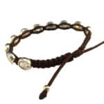 Padre Pio medal Catholic bracelet - Catholic Wholesale