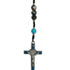 Heart of Jesus rosary with glass beads ZZ31