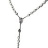 Virgin Mary rosary with hand-shaped stone beads | 10/1 Pack