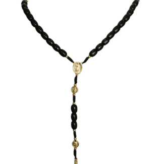 Merciful Lady Rosary with gold medals ZZ25