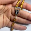 Rosario di Nostra Signora Maria con grani in legno d’ulivo ZZ23