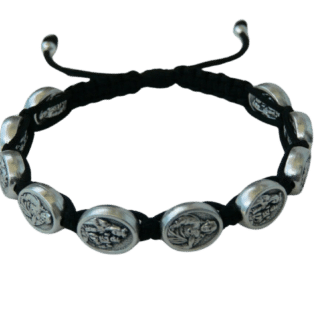 Pulseira escapulário feita à mão
