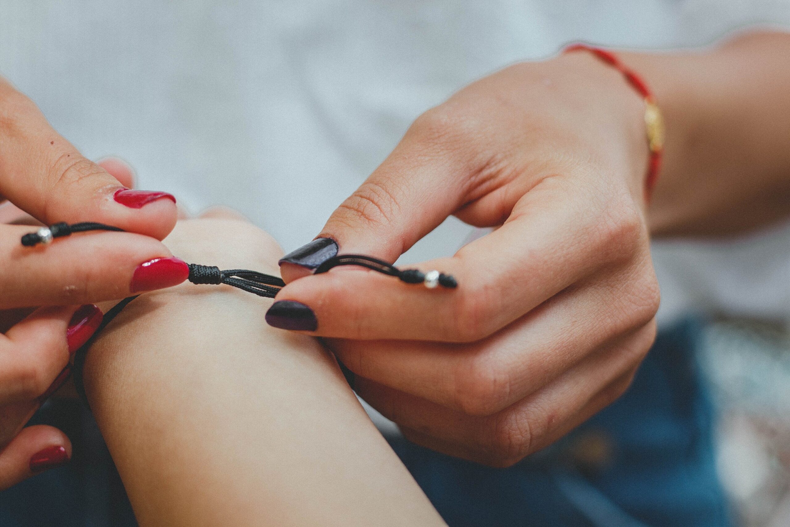 Saint Benedict medal Catholic double strand bracelet - Catholic Wholesale