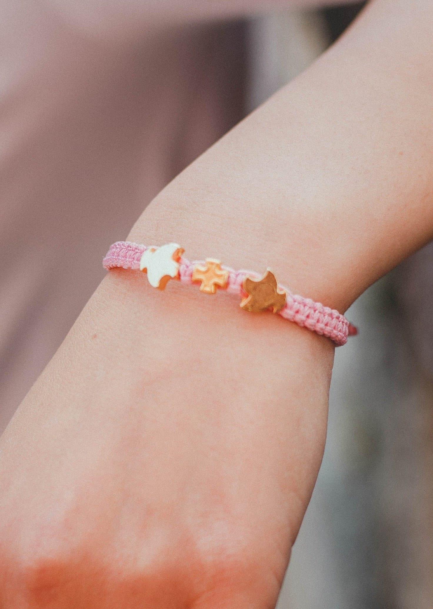 Holy Spirit Catholic bracelet for kids - Catholic Wholesale