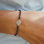 Benedictine medal Catholic bracelet with handwoven knots - Catholic Wholesale