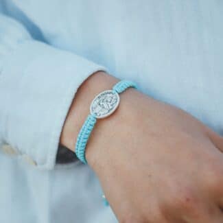 Saint Christopher medal Catholic bracelet - Catholic Wholesale