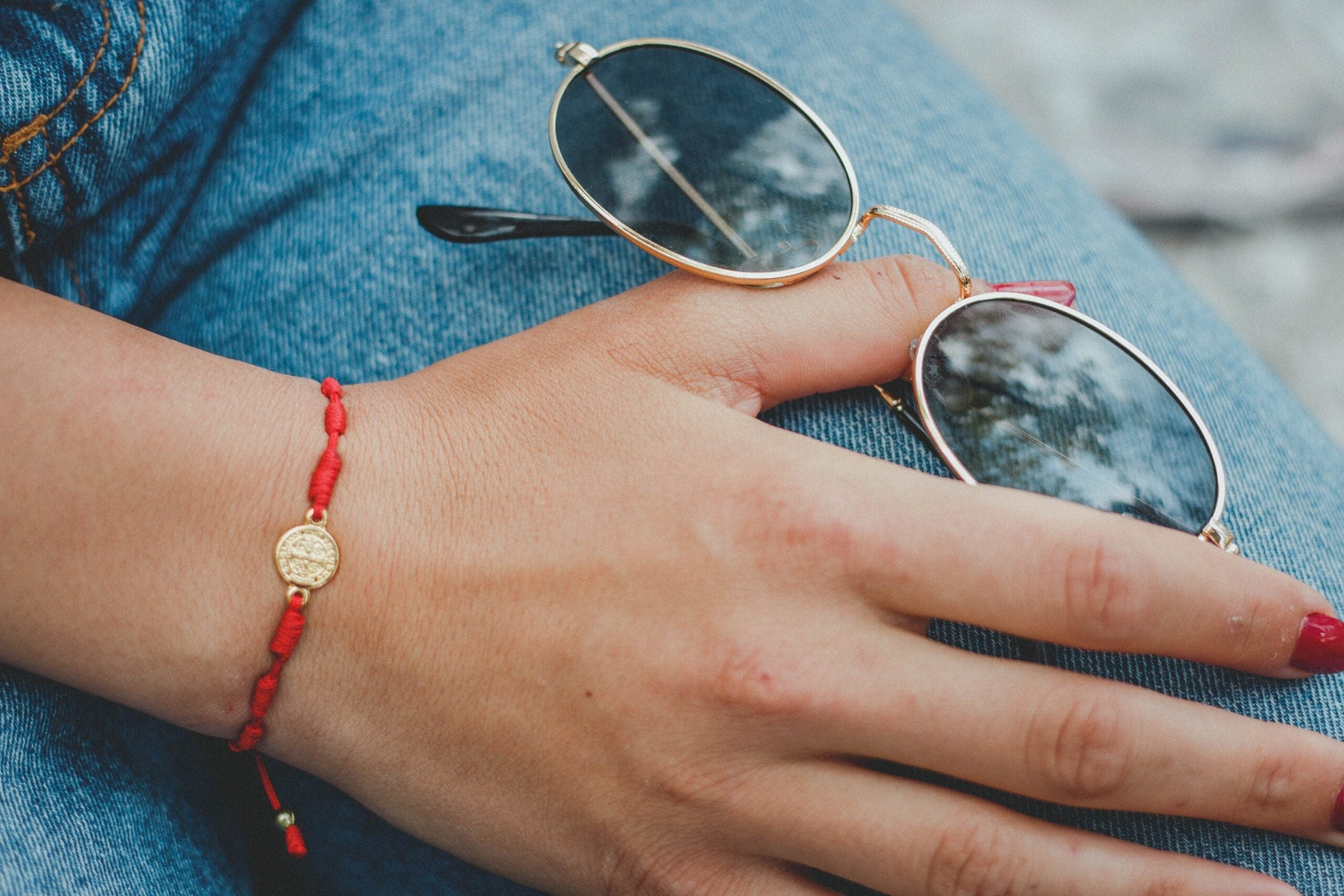 Saint Benedict medal Catholic double strand bracelet - Catholic Wholesale