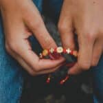 Saint Benedict medal Catholic bracelet with crosses - Catholic Wholesale