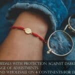 Saint Benedict medal Catholic double strand bracelet - Catholic Wholesale