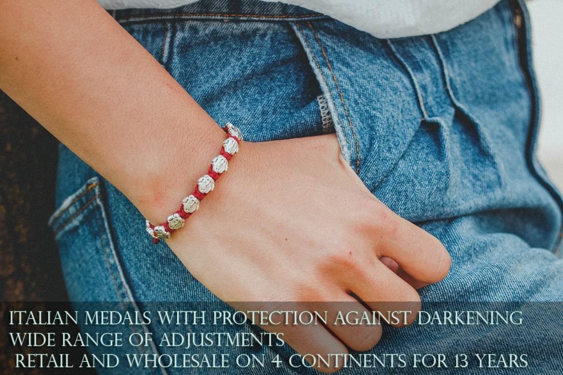 Lady Guadalupe medal Catholic bracelet - Catholic Wholesale