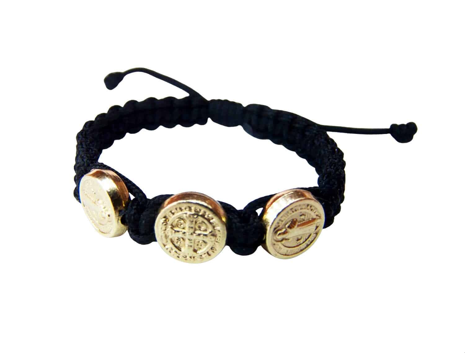 Saint Benedict medal bracelet for kids - Catholic Wholesale