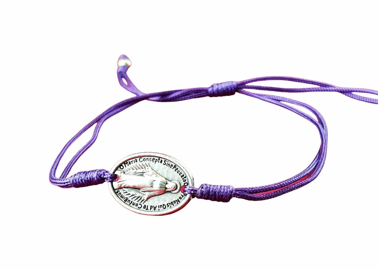 Miraculous medal simple Catholic bracelet - Catholic Wholesale