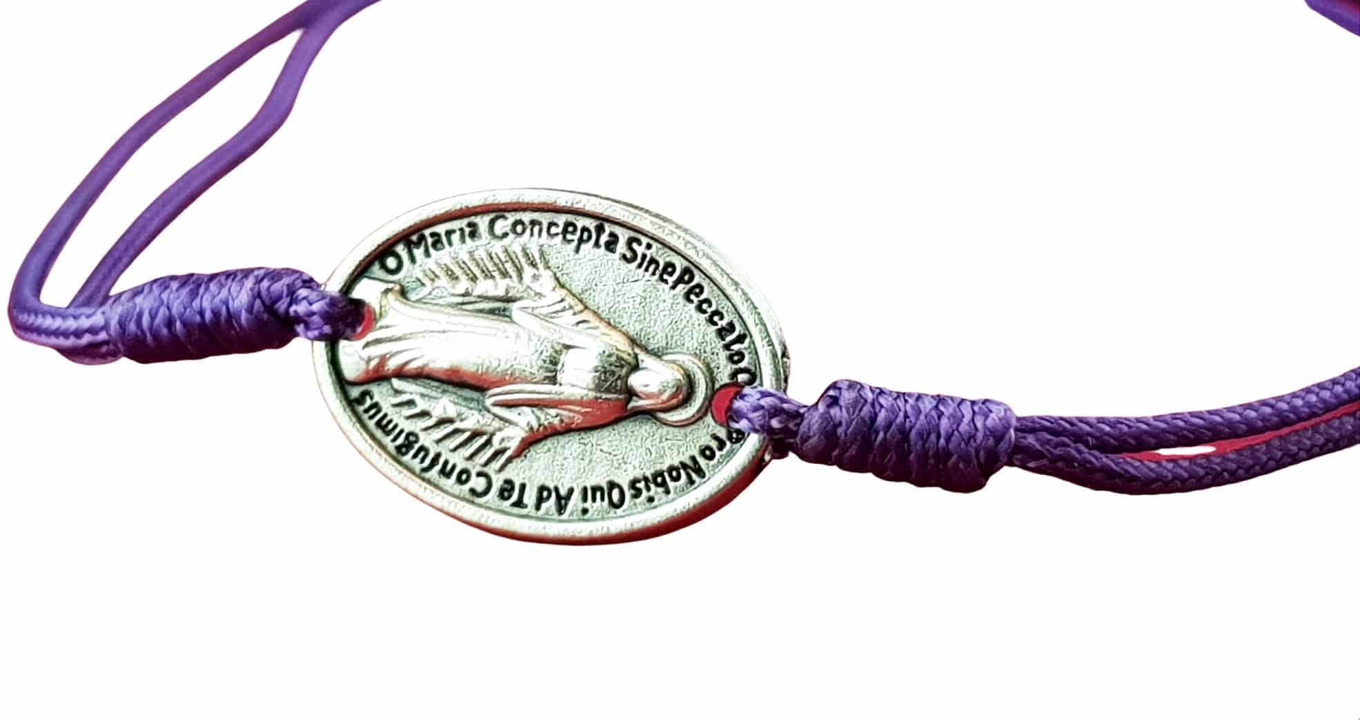 Miraculous medal simple Catholic bracelet - Catholic Wholesale