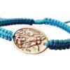 Archangel Michael/Guardian Angel single medal bracelet