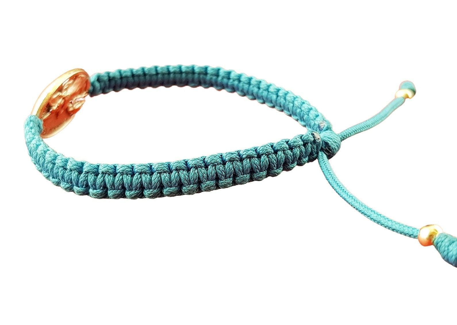 Archangel Michael Guardian Angel single medal bracelet - Catholic Wholesale