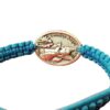 Archangel Michael/Guardian Angel single medal bracelet
