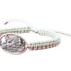 Archangel Michael/Guardian Angel single medal bracelet
