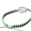 Archangel Michael/Guardian Angel single medal bracelet