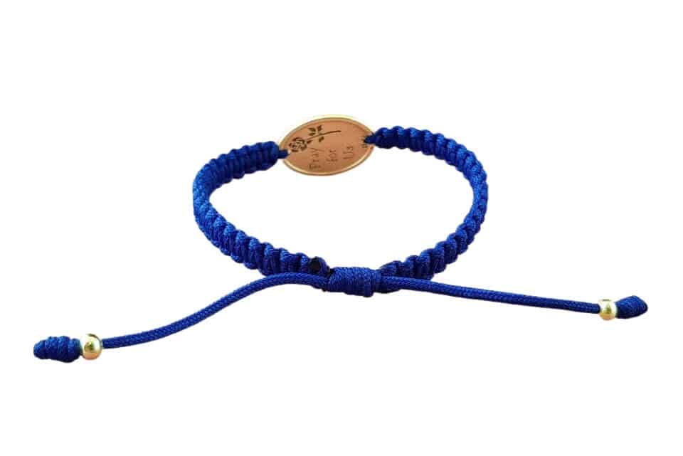 Saint Sebastian medal Catholic bracelet - Catholic Wholesale