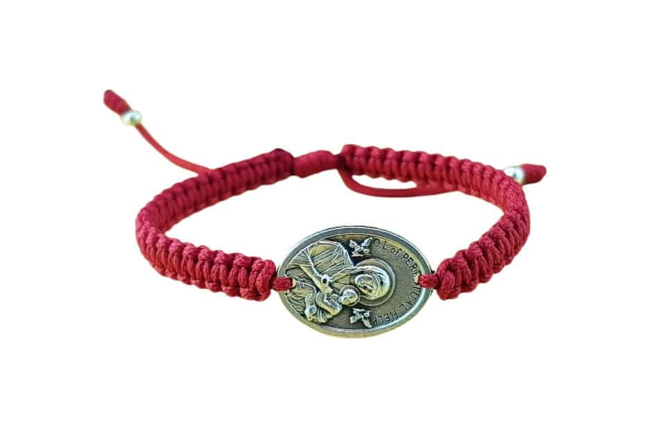 Our Lady of Guadalupe bracelet with single medal - Catholic Wholesale