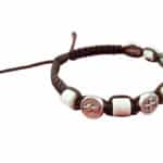 Saint Benedict bracelet with hand-shaped stones - Catholic Wholesale