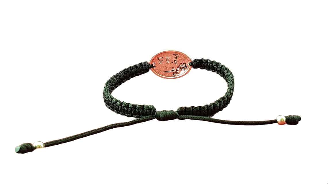 Saint Francis of Assisi single medal bracelet - Catholic Wholesale