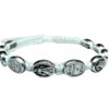 Divine Mercy Catholic bracelet, Jesus I trust in You medal - Catholic Wholesale