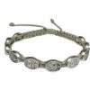 Divine Mercy Catholic bracelet, Jesus I trust in You medal - Catholic Wholesale