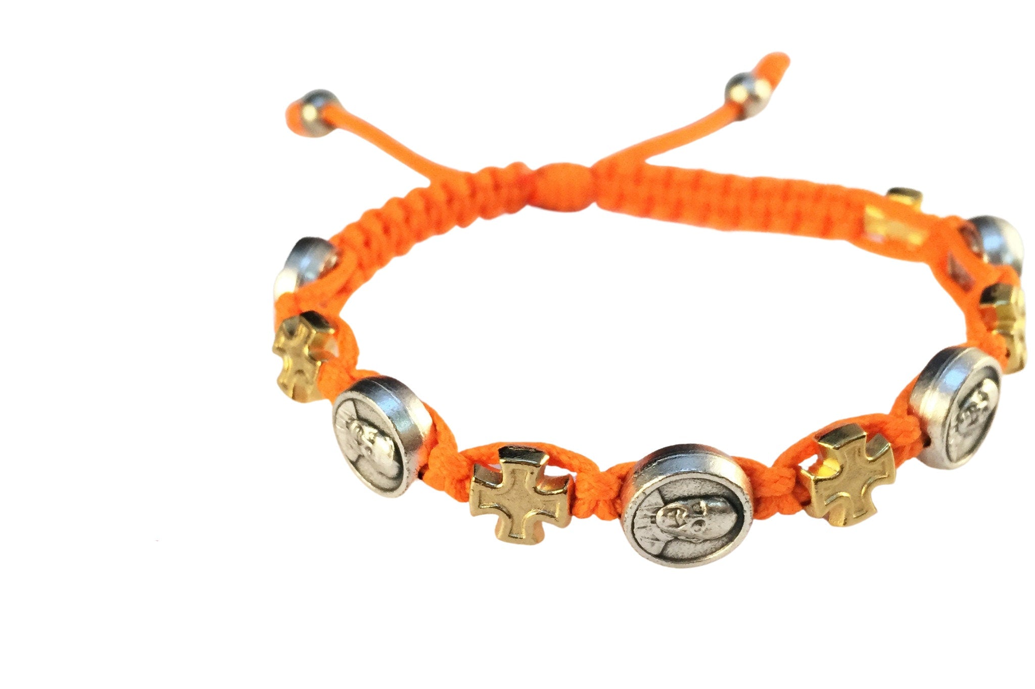 Pope Francis Catholic bracelet with crosses - Catholic Wholesale