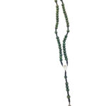 Saint Benedict rosary with wood beads - Catholic Wholesale