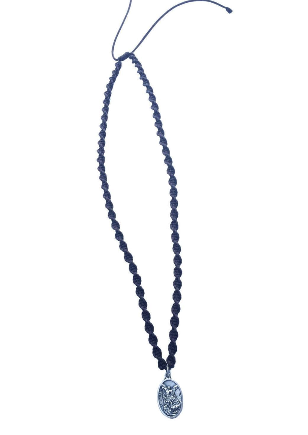 Archangel Michael Guardian Angel Catholic spiral necklace - Catholic Wholesale