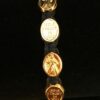 Divine Mercy bracelet with gold-colored medals