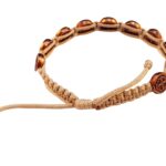 Saint Benedict bracelet with bronze medals - Catholic Wholesale