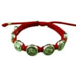 Saint Therese of Lisieux medal bracelet, Therese little flower - Catholic Wholesale