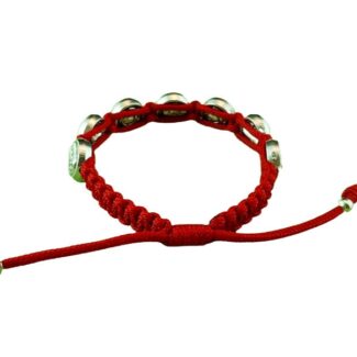 Saint Therese of Lisieux medal bracelet, Therese little flower - Catholic Wholesale