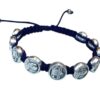 Pope Francis medal adult bracelet - Catholic Wholesale