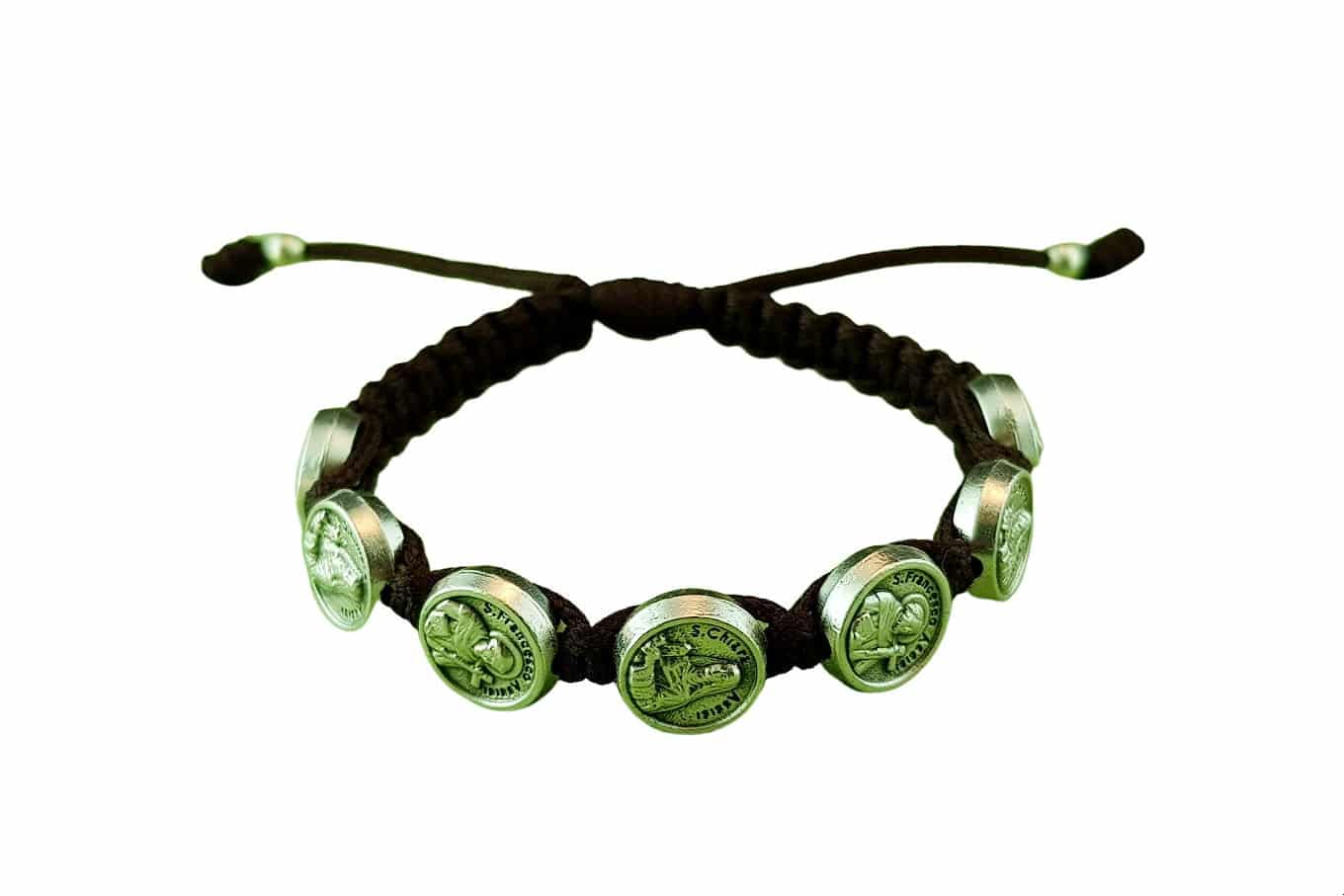 Saint Francis and Clare of Assisi bracelet - Catholic Wholesale