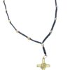 Collar de San Benito con medallas doradas
