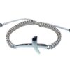 Gold and silver tone Catholic cross bracelet - Catholic Wholesale