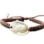Pope Francis single medal bracelet - Catholic Wholesale
