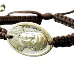 Pope Francis single medal bracelet - Catholic Wholesale