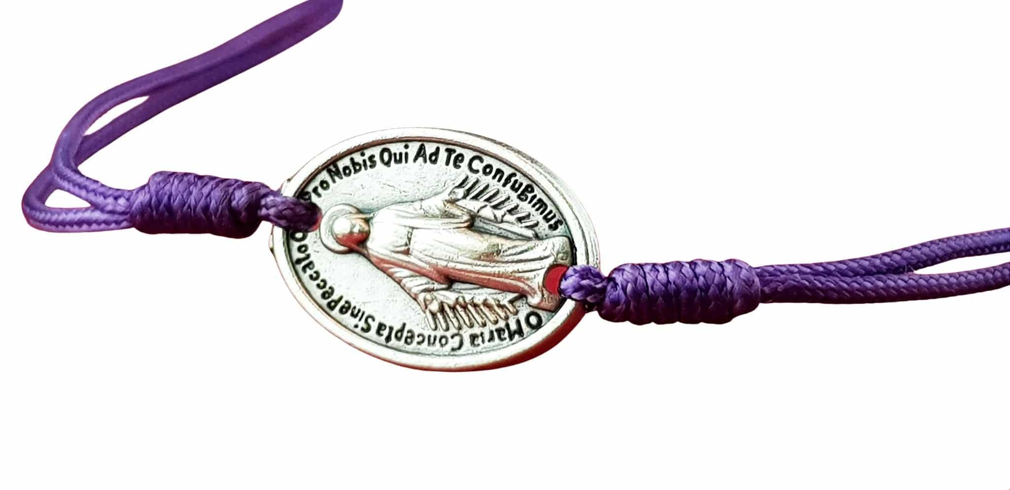 Miraculous medal simple Catholic bracelet - Catholic Wholesale