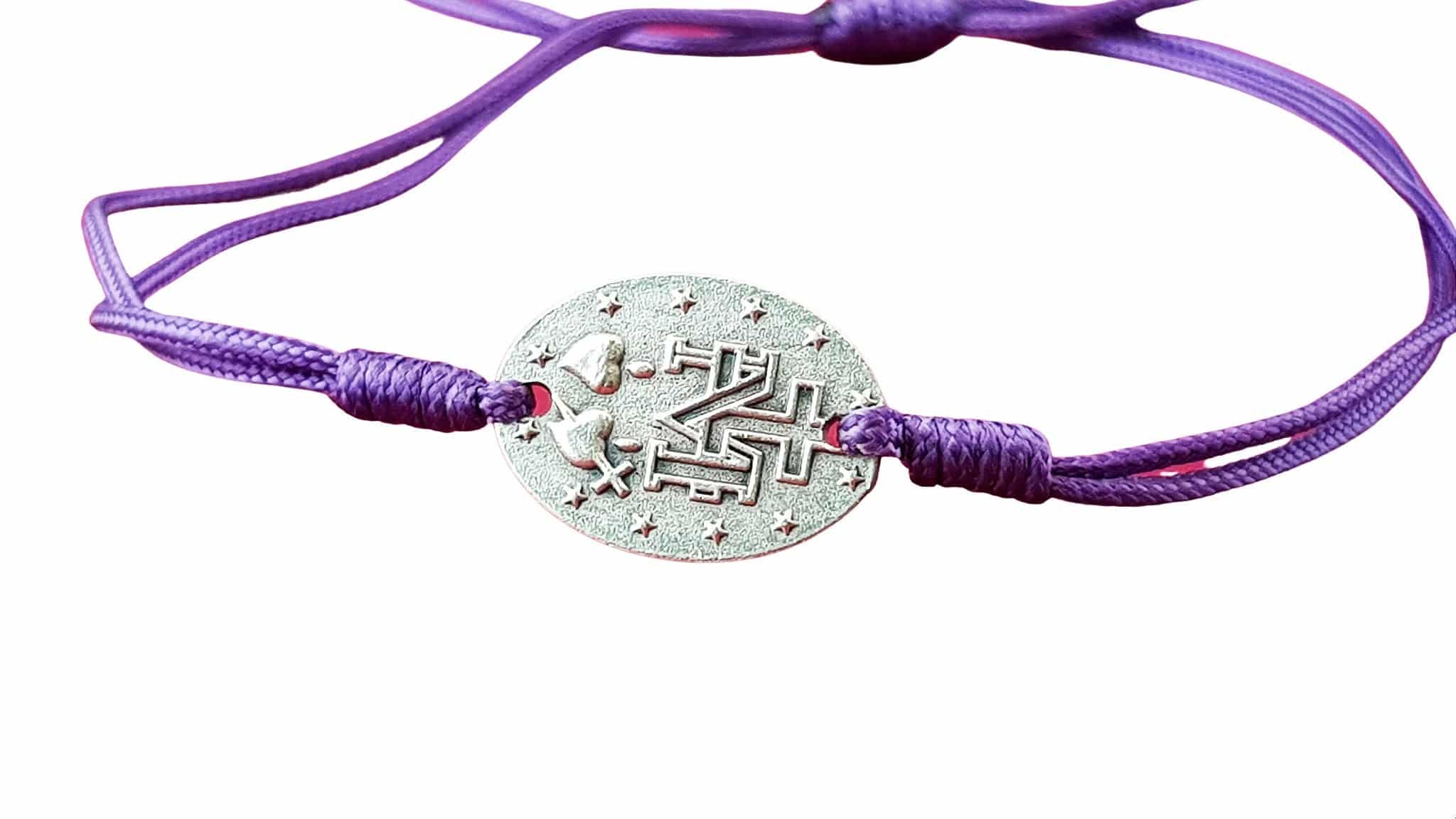 Miraculous medal simple Catholic bracelet - Catholic Wholesale