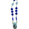 Archangel Michael Guardian Angel chaplet na may glass beads