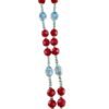 Archangel Michael Guardian Angel chaplet na may glass beads