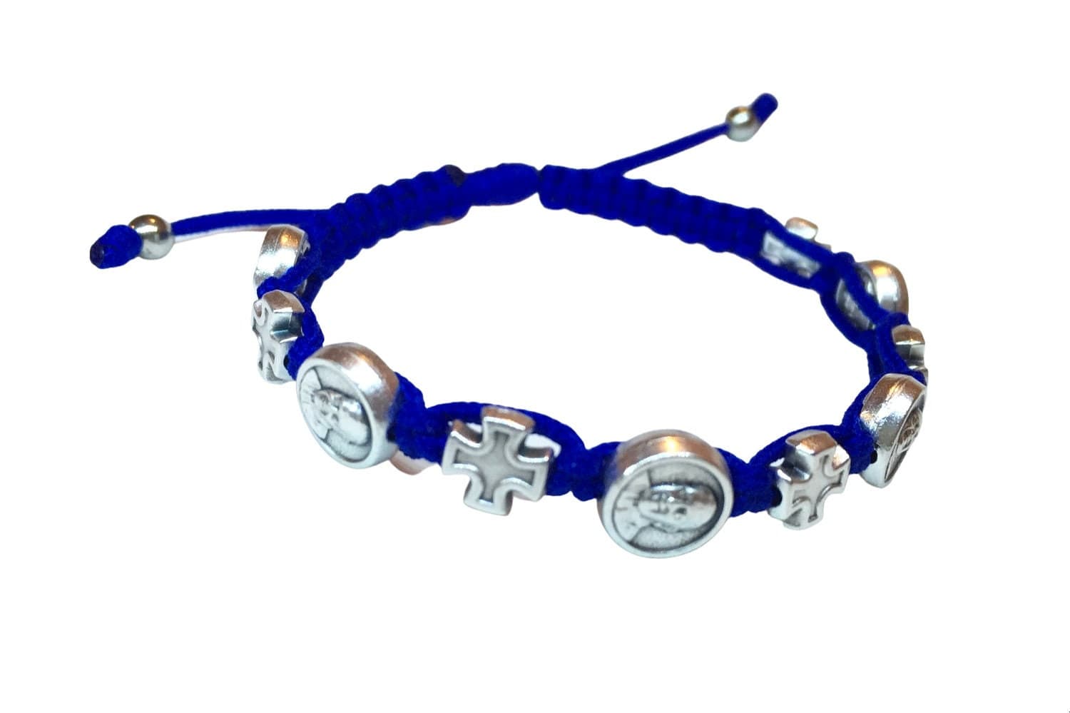Pope Francis medal Catholic bracelet with cross - Catholic Wholesale
