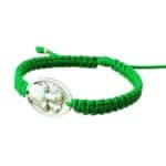 Saint Sebastian medal Catholic bracelet - Catholic Wholesale