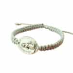 Saint Bernadette medal Catholic bracelet - Catholic Wholesale