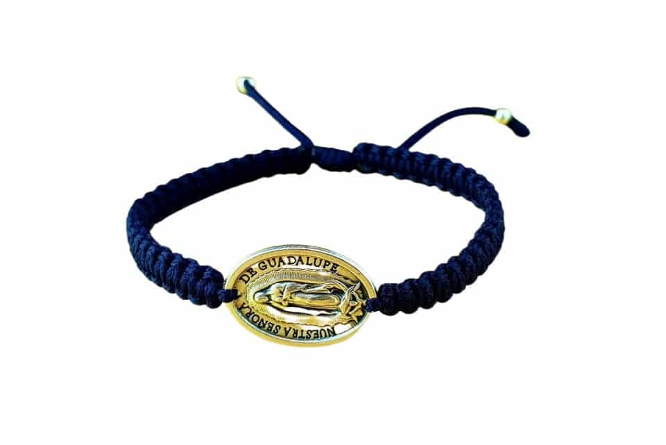 Our Lady of Guadalupe bracelet with single medal - Catholic Wholesale